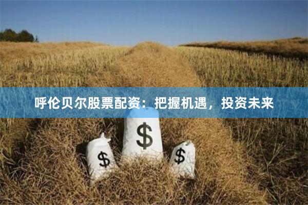 呼伦贝尔股票配资：把握机遇，投资未来